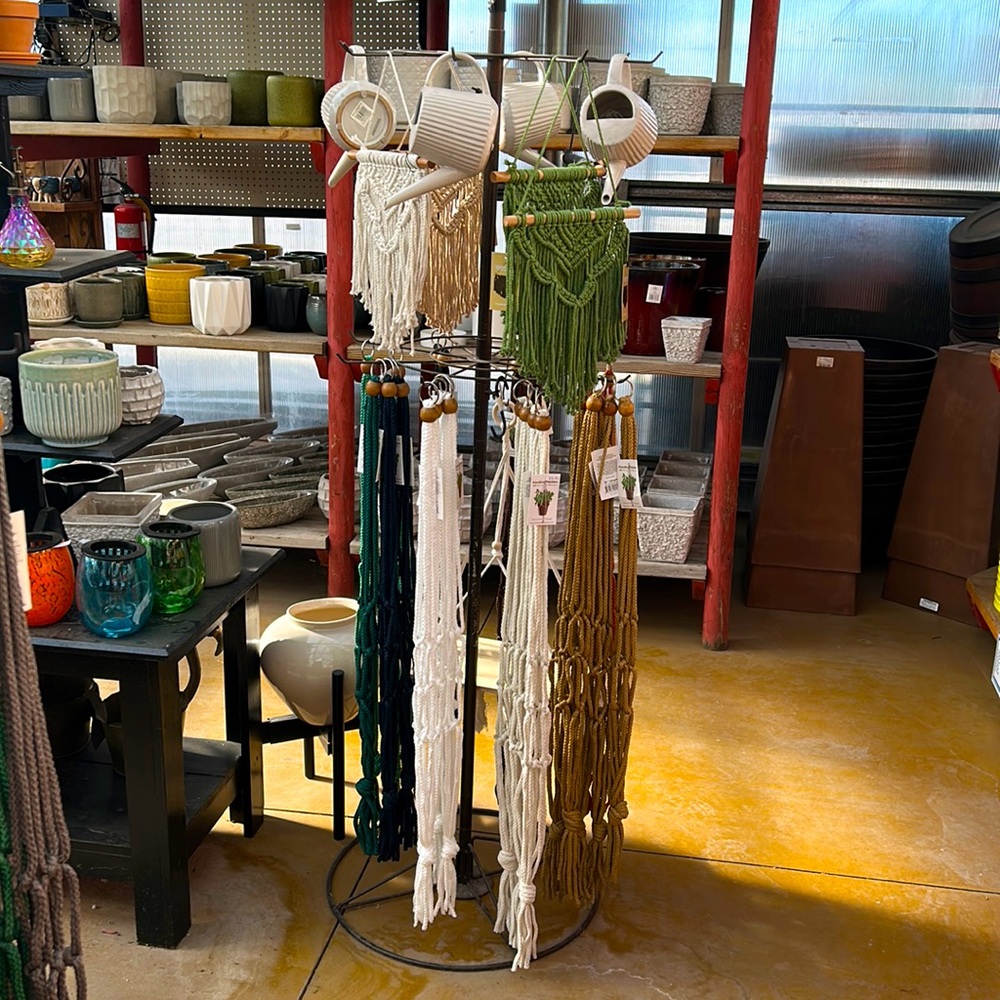 Macramé Plant Hanger. Multiple Colors Available